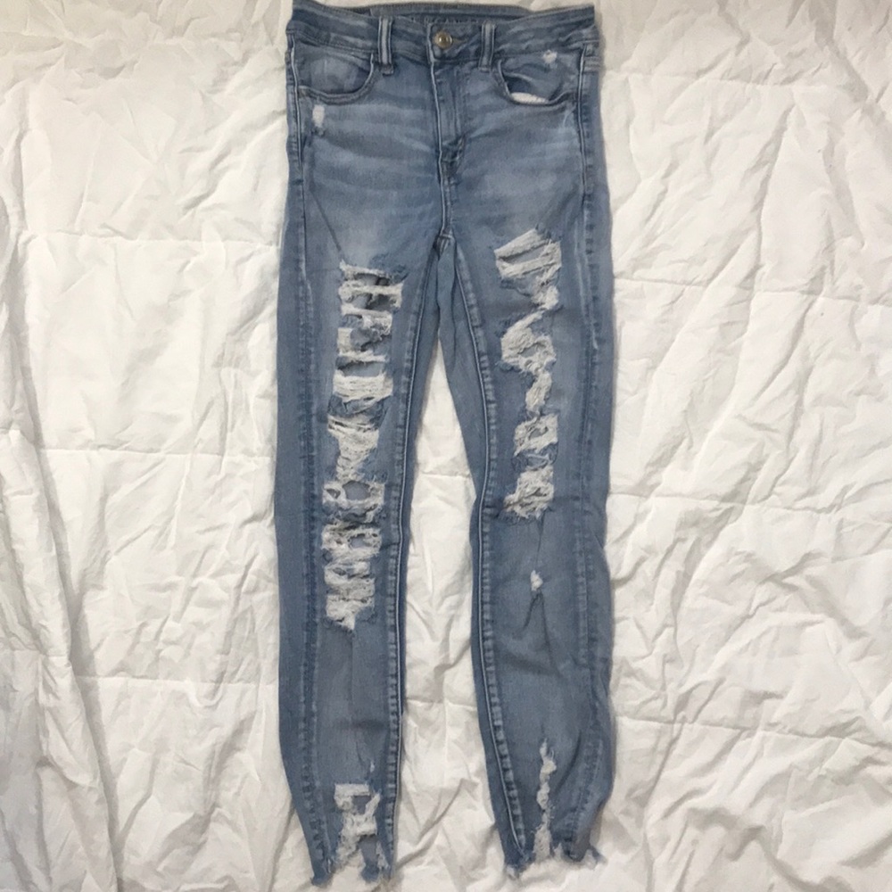 American Eagle NE(X)T LEVEL STRETCH Ripped Jeans